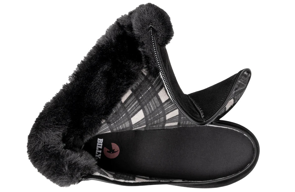BILLY - Obuwie zimowe do ortez dla kobiet Cozy Black