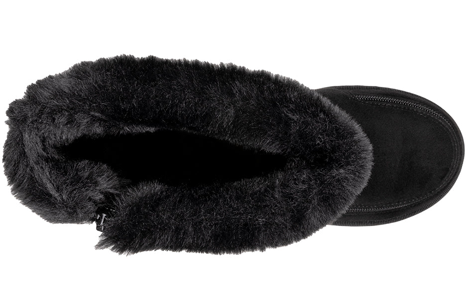 BILLY - Obuwie zimowe do ortez dla kobiet Cozy Black