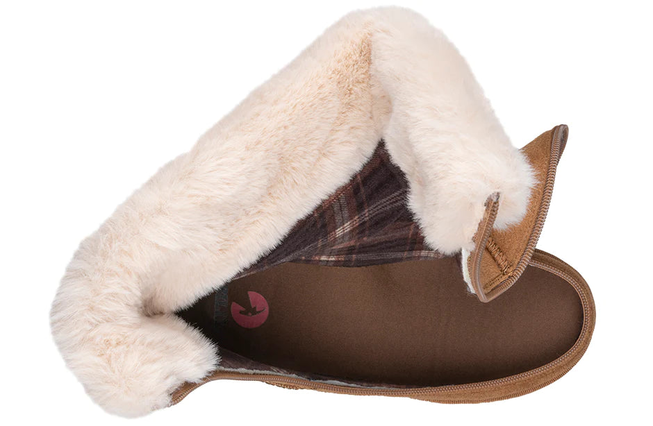 BILLY - Obuwie zimowe do ortez dla kobiet Cozy Chestnut