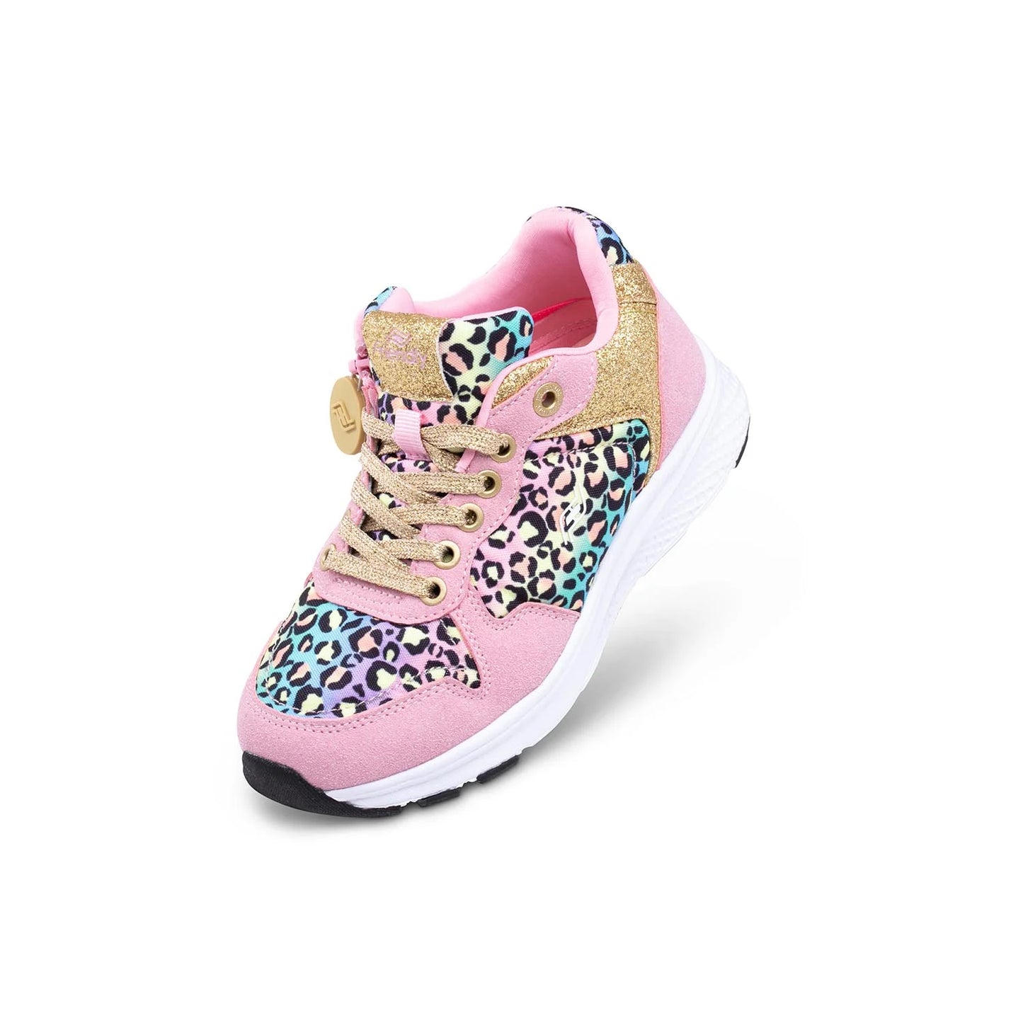 FRIENDLYSHOES - Obuwie do ortez dla dzieci Excursion Jasmine Leopard