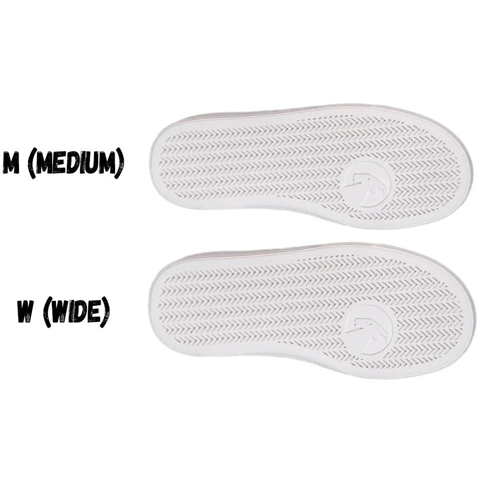 BILLY - Obuwie do ortez dla mężczyzn Sneaker High Tops White/Black