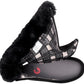 BILLY - Obuwie zimowe do ortez dla dzieci Cozy Boots Black