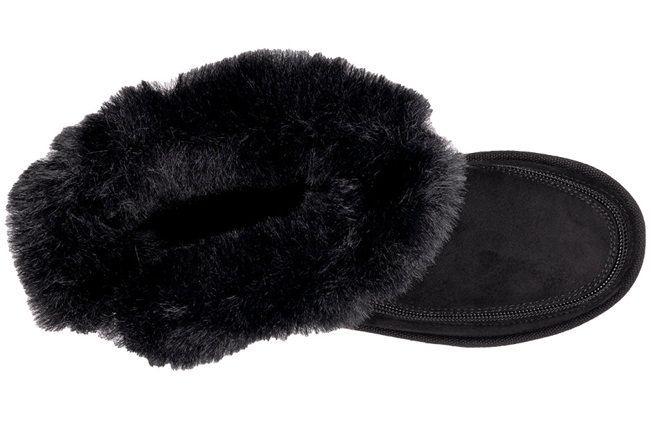BILLY - Obuwie zimowe do ortez dla dzieci Cozy Boots Black