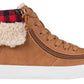 BILLY - Obuwie zimowe do ortez dla dzieci Cuffs Cognac