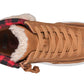 BILLY - Obuwie zimowe do ortez dla dzieci Cuffs Cognac