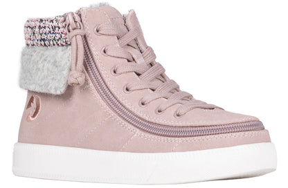 BILLY - Obuwie zimowe do ortez dla dzieci Cuffs Blush