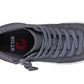 BILLY - Obuwie do ortez dla dzieci Classic Lace High Charcoal/White