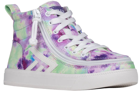 BILLY - Obuwie do ortez dla dzieci Sneaker High Tops Purple Watercolor