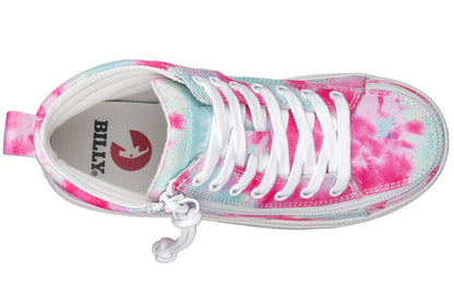 BILLY - Obuwie do ortez dla dzieci Sneaker High Tops Pink Watercolor
