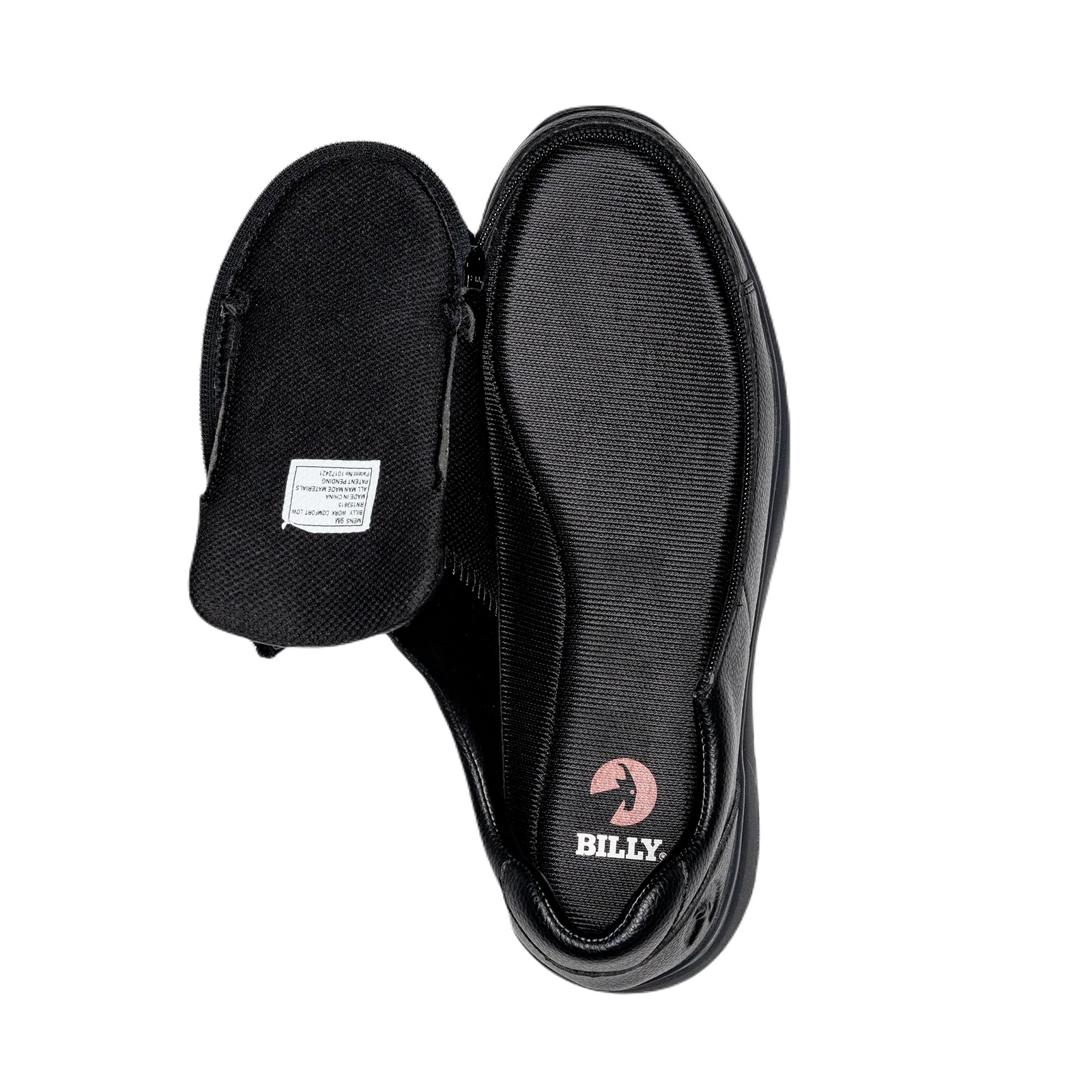 BILLY - Obuwie do ortez dla mężczyzn Comfort Work Lows Black