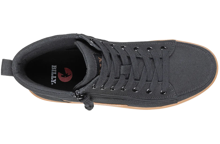 BILLY - Orthotic footwear for men Sneaker High Tops Black/Gum