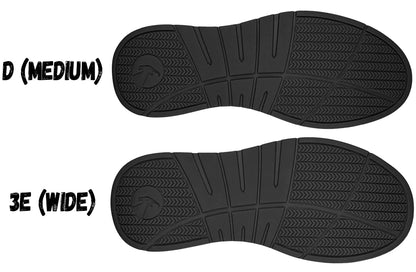 BILLY - Orthotic footwear for men Black Suede Comfort Chukkas