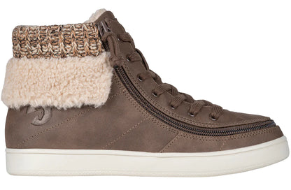 BILLY - Obuwie zimowe do ortez dla kobiet Cuffs Tobacco