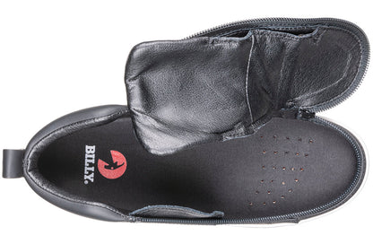 BILLY - Obuwie do ortez dla kobiet Sneaker Mid Tops Leather Black/Patent