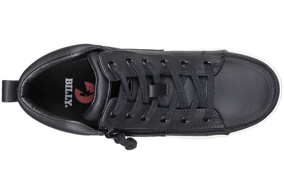 BILLY - Obuwie do ortez dla kobiet Sneaker Mid Tops Leather Black/Patent