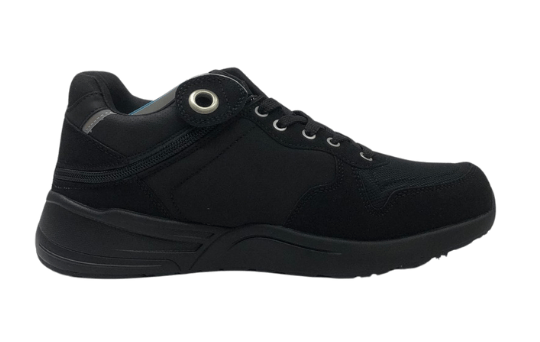 FRIENDLYSHOES - Obuwie do ortez dla dzieci Excursion All Black