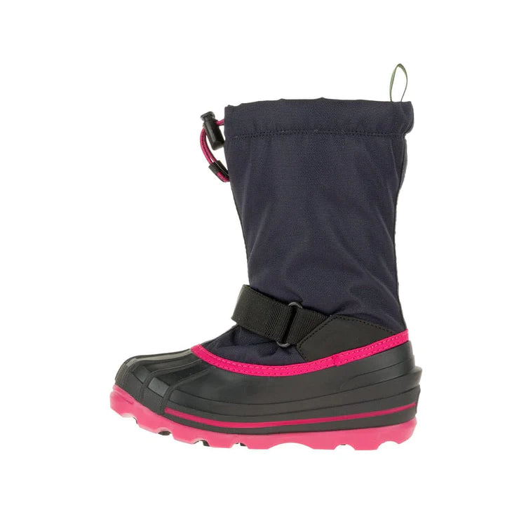 Kamik - Obuwie zimowe do ortez dla dzieci Waterbug Navy/Rose