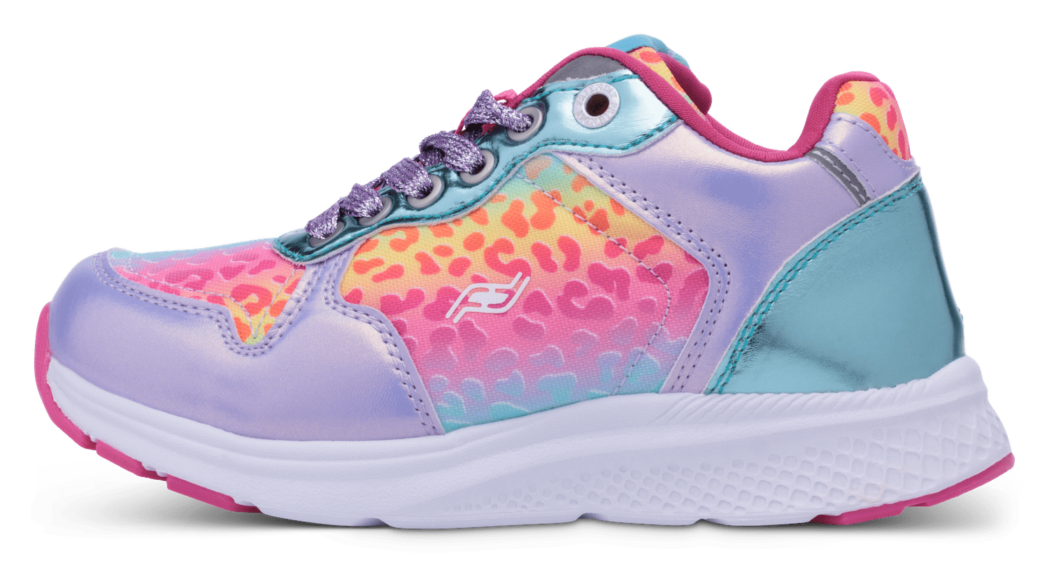 FRIENDLYSHOES - Obuwie do ortez dla dzieci Excursion Candy Leopard