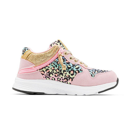 FRIENDLYSHOES - Obuwie do ortez dla dzieci Excursion Jasmine Leopard