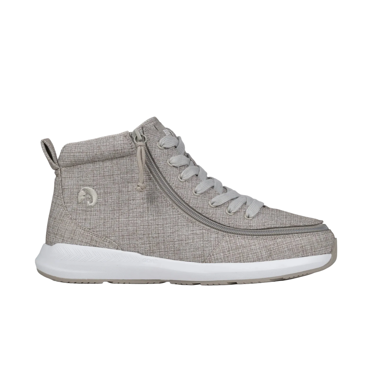 BILLY - Obuwie do ortez dla dorosłych Classic High Top Goat AFO-Friendly Grey