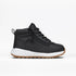 BILLY - Obuwie do ortez dla dzieci Classic High Top Goat AFO-Friendly Black Leather Cozy