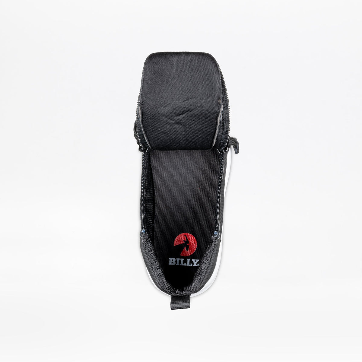 BILLY - .Obuwie do ortez dla dzieci Classic High Top Goat AFO-Friendly Rugged Black