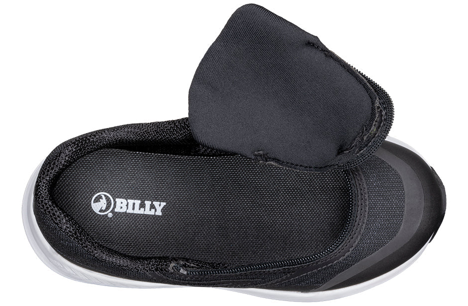 BILLY - Goat AFO-Friendly Black orthotics footwear