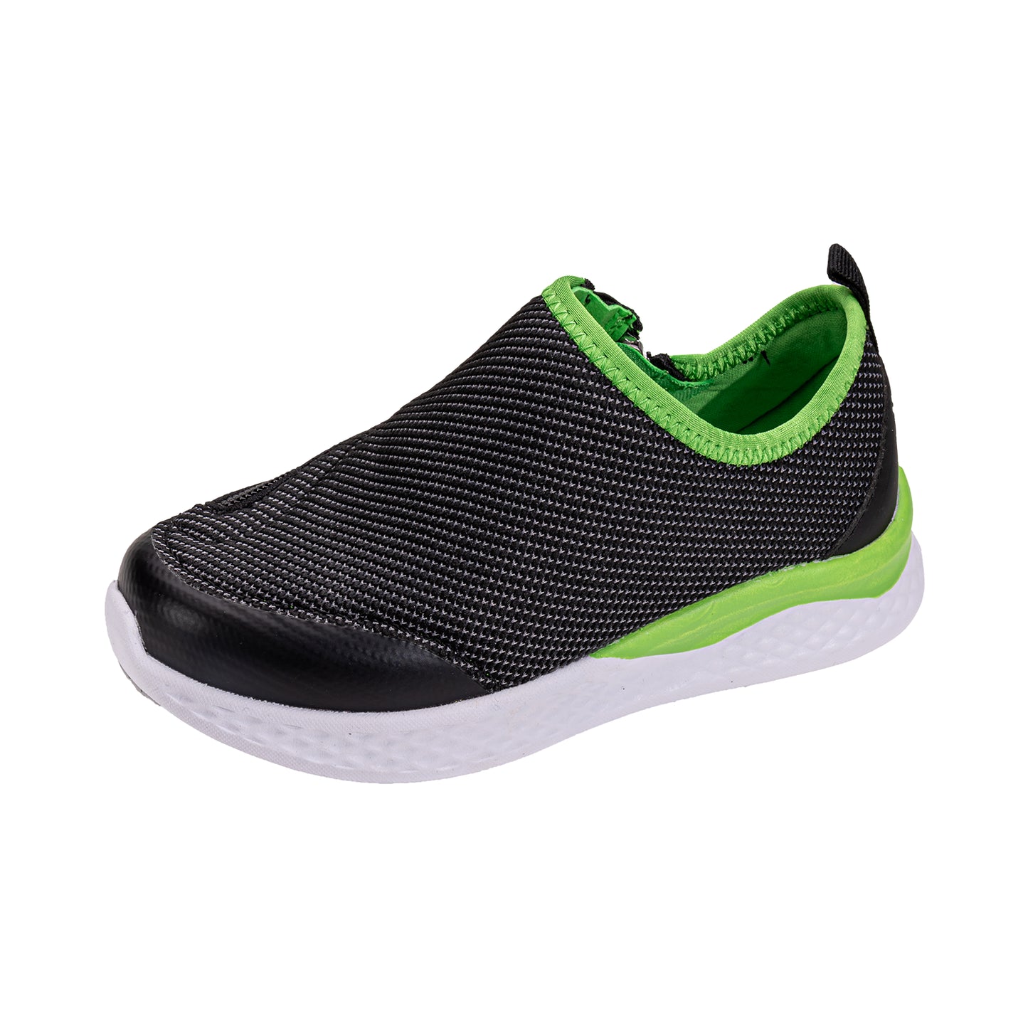 FRIENDLYSHOES - Obuwie ortopedyczne dla dzieci Friendly Force Black & Lime Green