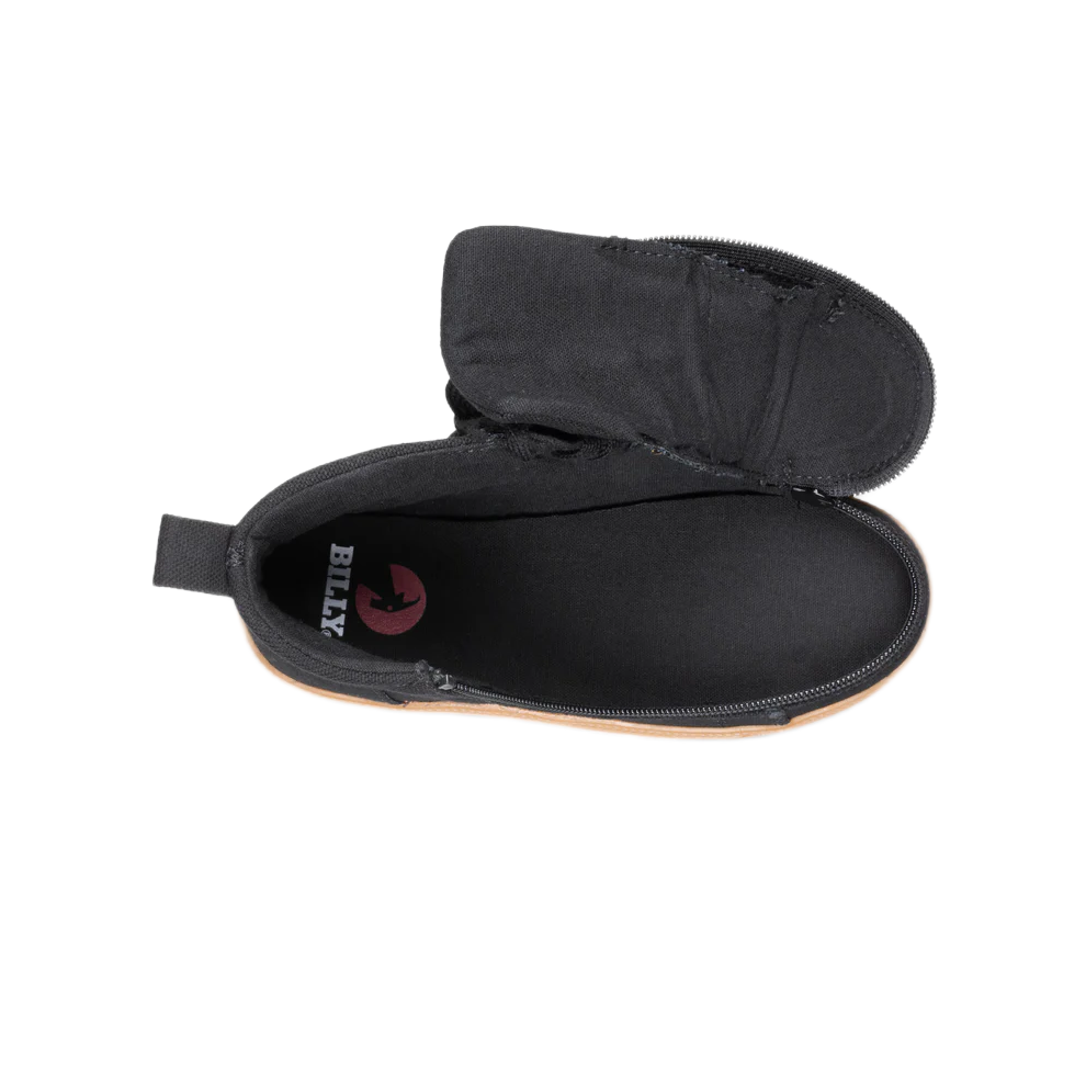 BILLY - Obuwie do ortez dla dzieci Sneaker High Tops Black/Gum