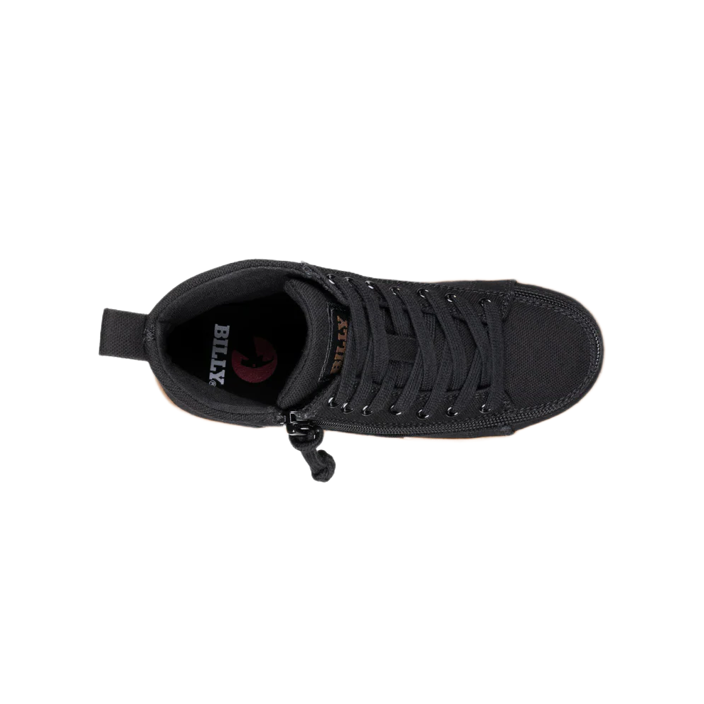 BILLY - Obuwie do ortez dla dzieci Sneaker High Tops Black/Gum