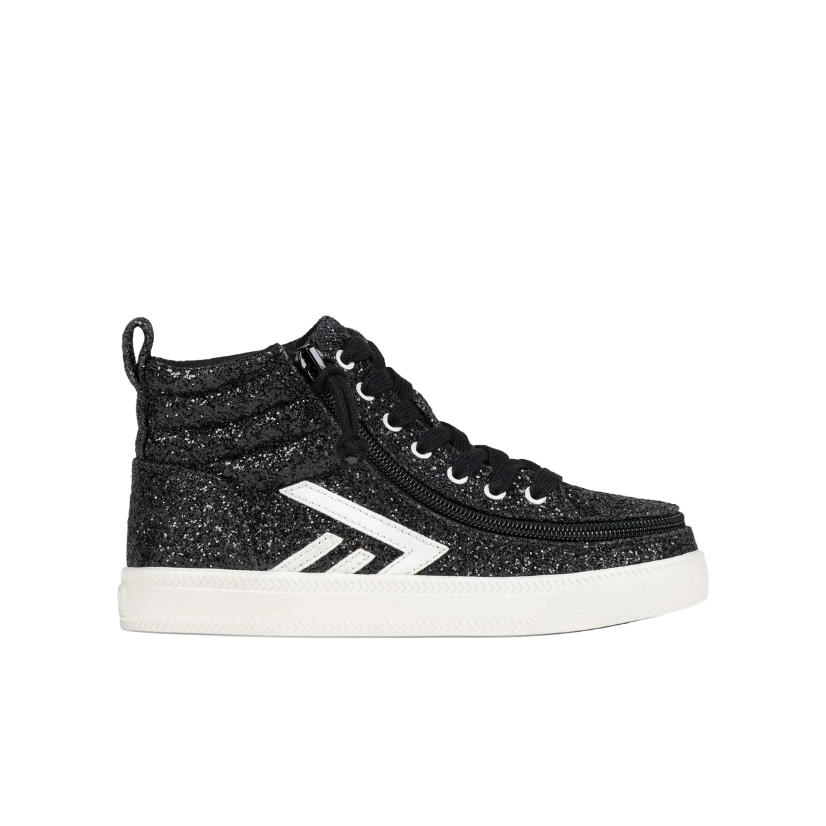 BILLY - Obuwie do ortez dla dzieci Sneaker High Tops Black Glitz