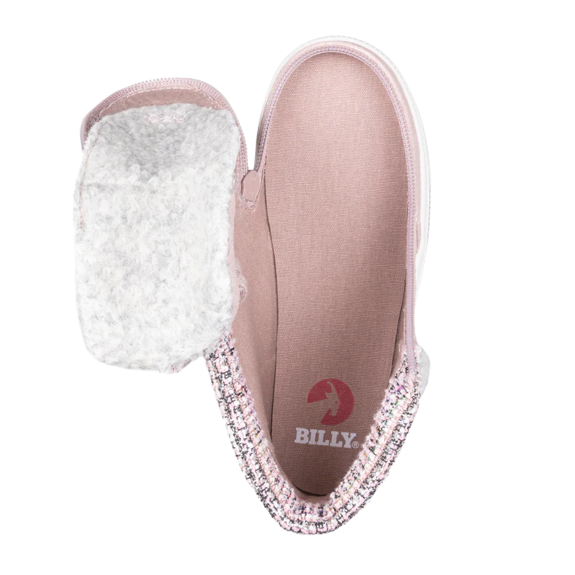 BILLY - Obuwie do ortez dla dzieci zimowe Cuffs Blush
