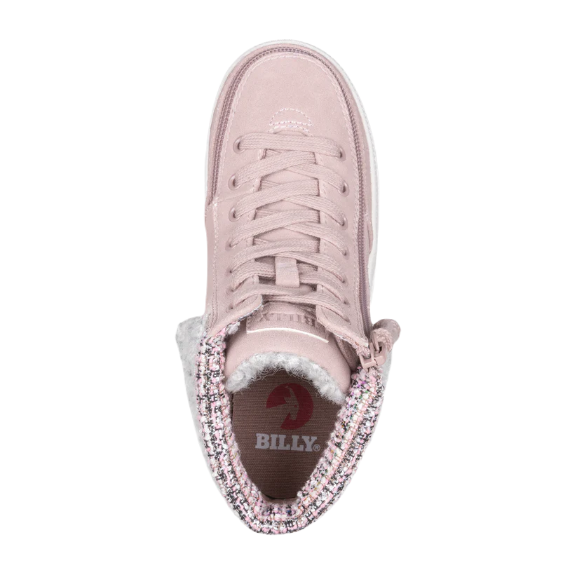 BILLY - Obuwie do ortez dla dzieci zimowe Cuffs Blush