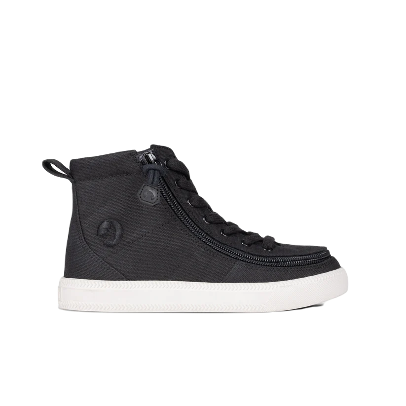 BILLY - Obuwie do ortez dla dzieci Classic Lace High Black/White