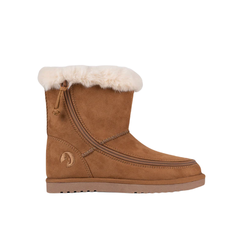 BILLY - Obuwie do ortez dla dzieci zimowe Cozy Boots Chestnut