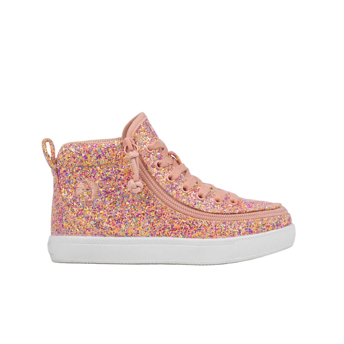 BILLY - .Obuwie do ortez dla dzieci High Tops DR II Coral Multi Glitter