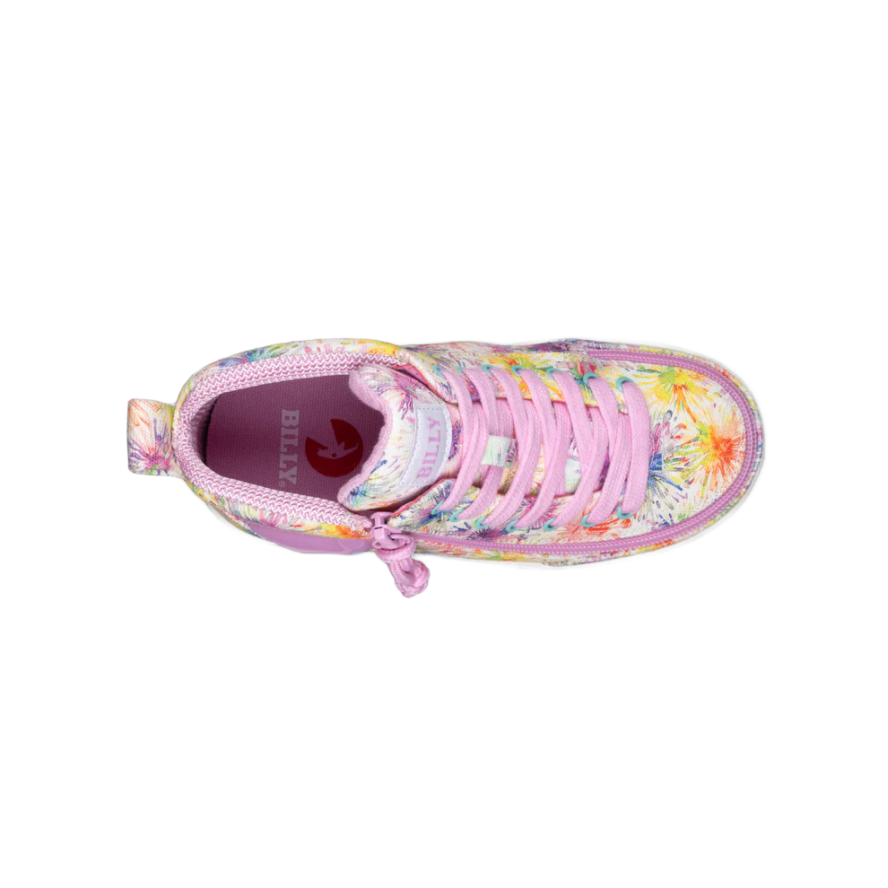 BILLY - Obuwie do ortez dla dzieci High Tops DRI Floral Light/Ups