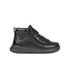 BILLY - Obuwie do ortez dla dzieci Classic High Top Goat AFO-Friendly Black Leather