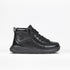 BILLY - Obuwie do ortez dla dzieci Classic High Top Goat AFO-Friendly Black Leather