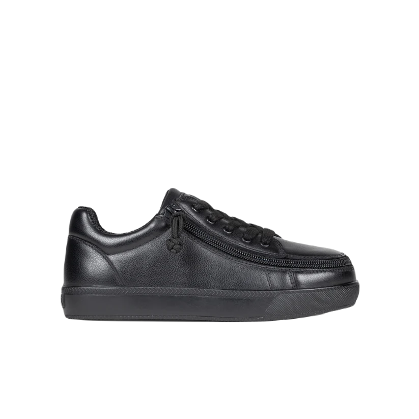 BILLY - Obuwie do ortez dla dzieci Classic Low DR II Tops Black Leather