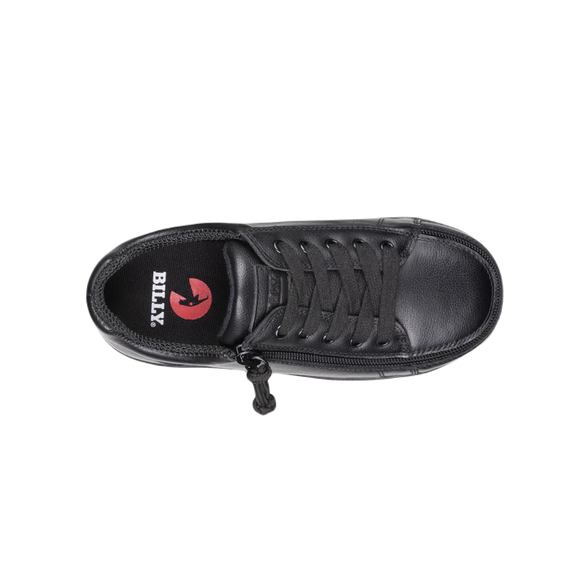 BILLY - Obuwie do ortez dla dzieci Classic Low DR II Tops Black Leather