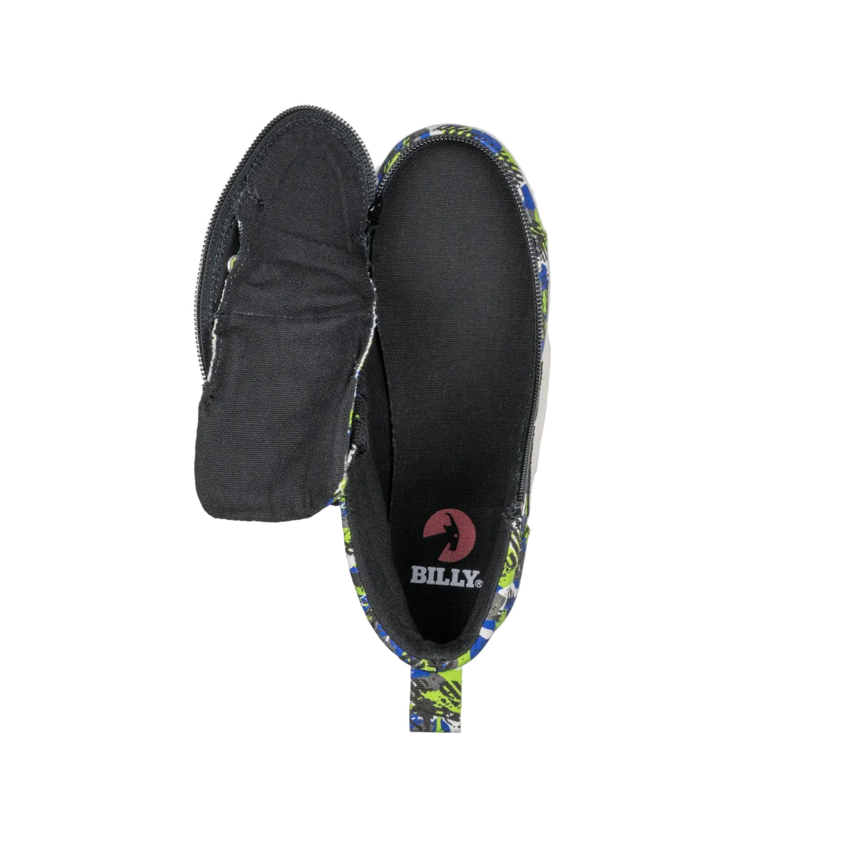 BILLY - Obuwie do ortez dla dzieci Sneaker High Tops Neon Camo