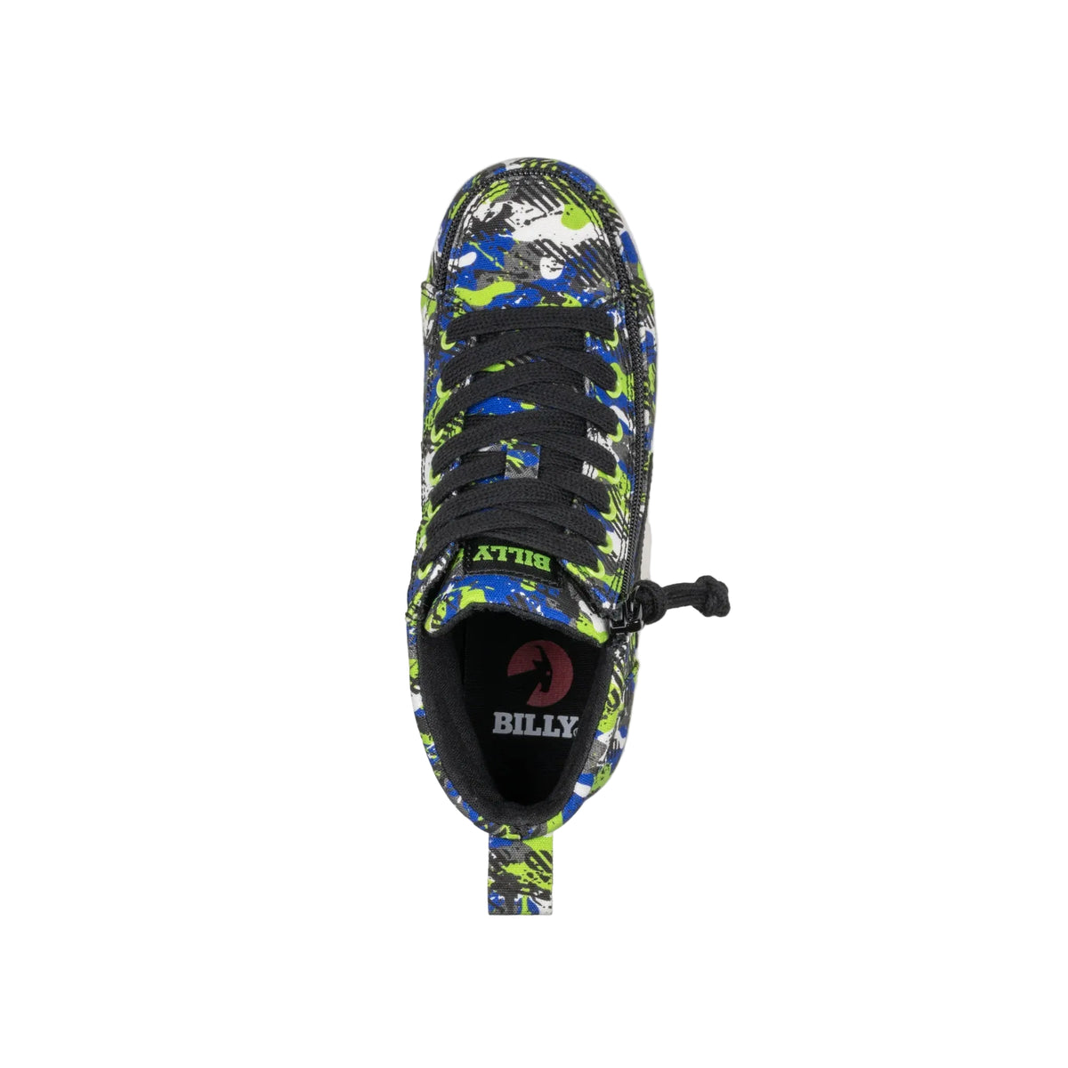 BILLY - Obuwie do ortez dla dzieci Sneaker High Tops Neon Camo