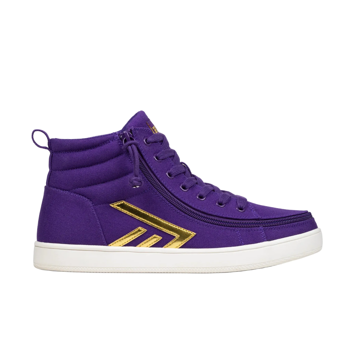 BILLY - Obuwie do ortez dla dorosłych Sneaker High Tops Purple/Gold