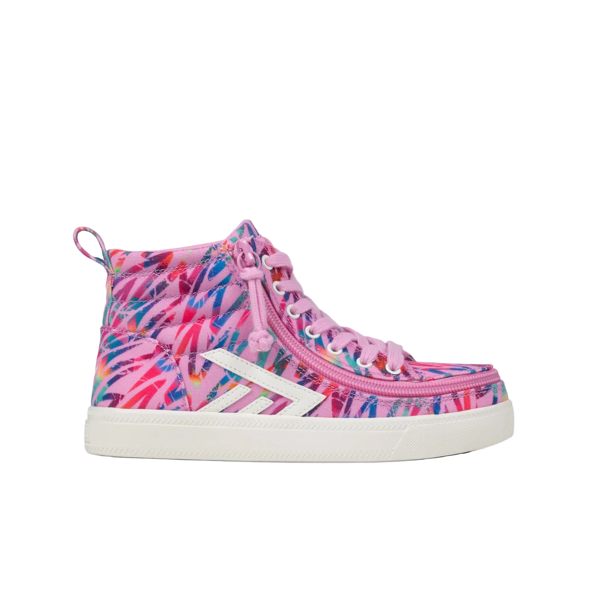 BILLY - Obuwie do ortez dla dzieci Sneaker High Tops Pink Neon Ziggy