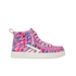 BILLY - Obuwie do ortez dla dzieci Sneaker High Tops Pink Neon Ziggy
