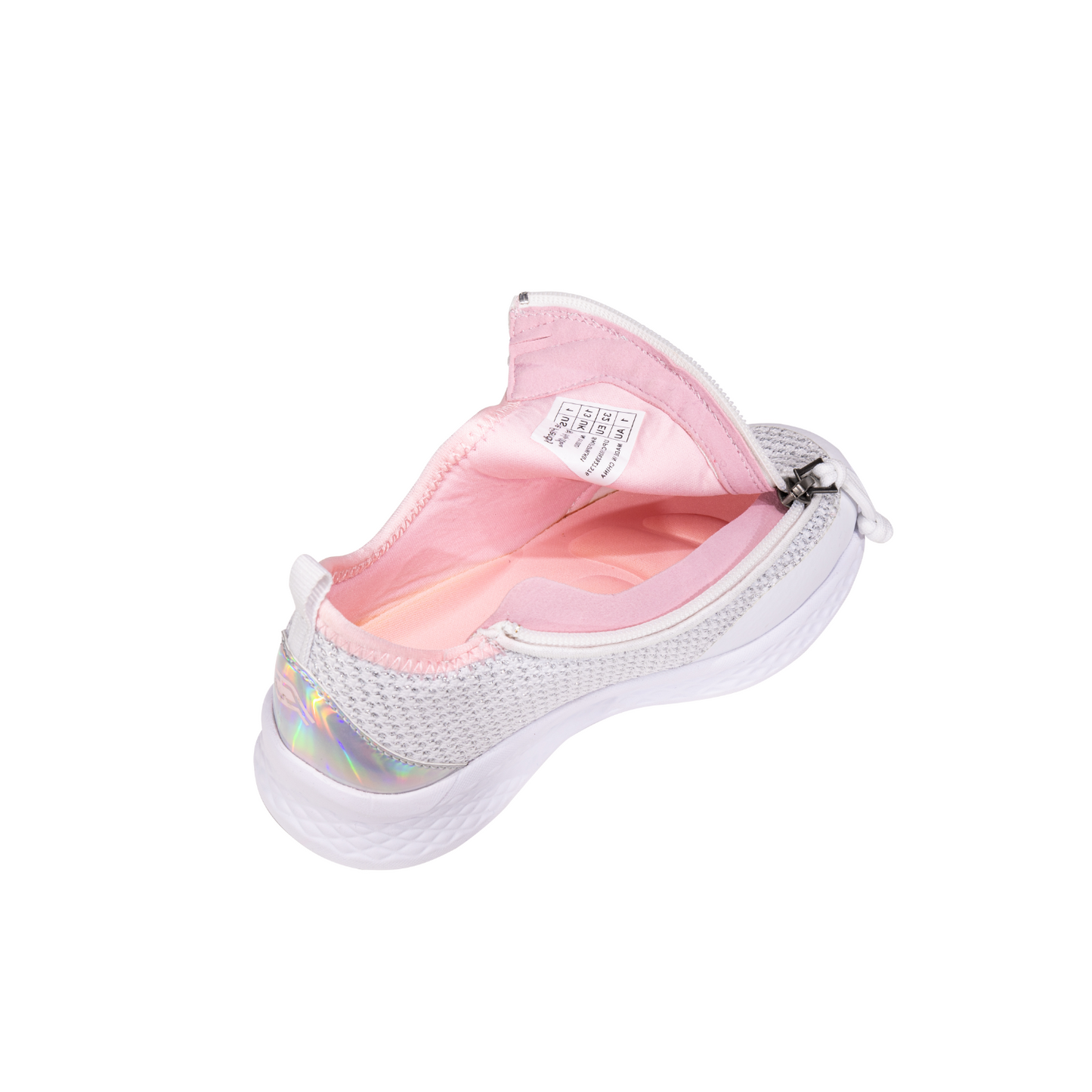 FRIENDLYSHOES - Obuwie ortopedyczne dla dzieci Friendly Force White Shimmer