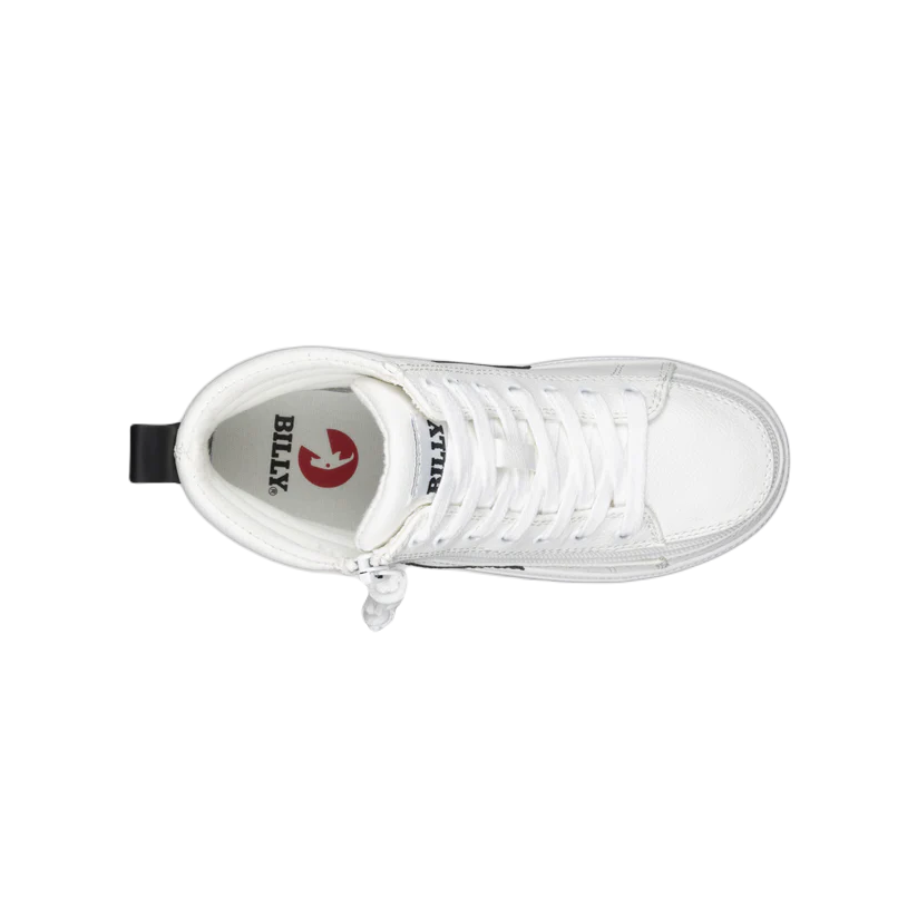 BILLY - Obuwie do ortez dla dzieci Sneaker High Tops White Leather