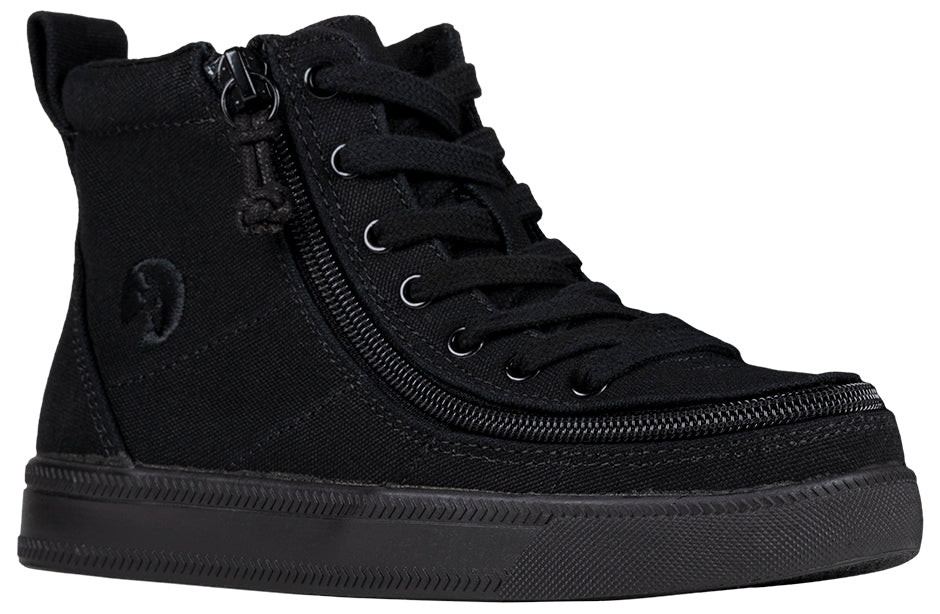 BILLY - Obuwie do ortez dla dzieci Classic Lace High Black