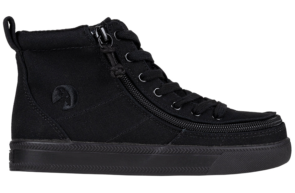 BILLY - Obuwie do ortez dla dzieci Classic Lace High Black